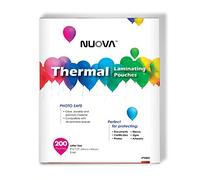 Nuova Premium Thermal Laminating Pouches, 9" x 11.5"/Letter Size/3 mil, 200 Pack (LP200H)