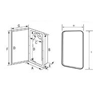 Nuova Rade Fire Extinguisher Storage Case 2kg
