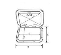Nuova Rade Mid Line Storage Hatch With Drawer