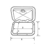 Nuova Rade Top Line Storage Hatch Box