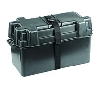 NuovaRade Battery Boxup to 120Ah Internal Dimensions ,Black,15.2" x 6.9" x 8.9" Deck Hardware
