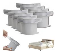 Nuoyiman 8Pcs Bed Sheet Holder with Lock Strips, Removable Fitted Sheet Corner Holders, Bed Sheet Clips for Bedding, Beds Sheet Grippers Fixed for Mattress Protectors, Blankets, Bedding