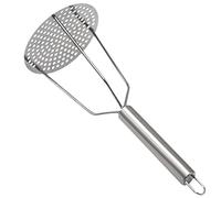 Nupaque Potato Masher | Heavy Duty Stainless Steel Mash Potato Masher | Handle Food Masher Cooking Tool | Kitchen Gadget for Smooth Mashed Potatoes/Jam/Vegetables/Fruits