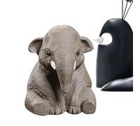 Nupaque Purple Clay Tea Pet - Purple Clay Elephant Tea Tray Decor - Chinese Tea Pet Animal Ornament Crocodile Statue Handmade Tea Tray Decor For Tea Lover