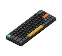 nuphy Air60 V2 Portable Wireless Keyboard 60% Low Profile Mechanical Keyboard Support QMK/VIA Compatible with Windows/mac OS/Linux Supports Bluetooth 5.1/2.4GHz/USB-C Black-Gateron Wisteria Switch