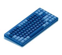 nuphy Halo75 V2 Mechancial Gaming Kyeboard,75% Wireless Hot Swappable Keyboard,83 Kyes RGB Backlit,Support Bluetooth/2.4GHz/USB-C -Blue Lemon Switch