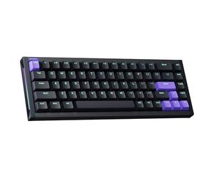 NuPhyX BH65 All-Aluminum Magnetic Switch Gaming Keyboard,65% 68keys RGB Rapid Trigger Wired Custom Hall Effect Keyboard,PBT keycaps,Actuation Point Adjustable,8K Hz Polling Rate-Magnetic Jade Gaming