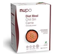 NUPO Diet Meal Replacement for Weight Loss (Chili Sin Carne, 10 Servings) | Very Low Calorie Ready Meal for Weight Management | Gluten Free Vegan Ready Meals | GMO Free Just Add Water Meals