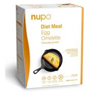 NUPO Diet Meal Replacement for Weight Loss (Egg Omelet, 10 Servings) | Very Low Calorie Ready Meal for Weight Management | Gluten Free Ready Meals | GMO Free Just Add Water Meals
