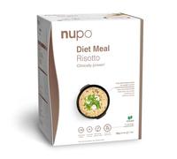 NUPO Diet Meal Replacement for Weight Loss (Risotto, 10 Servings) | Very Low Calorie Ready Meal for Weight Management | Gluten Free Vegan Ready Meals | GMO Free Just Add Water Meals