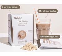 NUPO Diet Shakes for Weight Loss for Women & Men (12 Servings) | Tasty Meal Replacement Drinks | Clinically Proven Food Replacement Shakes for Weight Management I Very Low-Calorie Diet, GMO Free