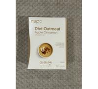 NUPO Diet Meal Replacement for Weight Loss (Oatmeal Apple-Cinnamon, 12 Servings) | Very Low Calorie Ready Meal for Weight Management | Gluten Free Vegan Ready Meals | GMO Free Just Add Water Meals