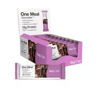 NUPO One Meal Bar - Chocolate | Tasty Meal Replacement Bar for a Balanced Diet Plan | Helps with Weight Loss | High in Protein | With 3000 mg Collagen | 24 Vitamins & Minerals | 15 x 60g