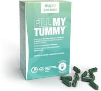 Nupo Slim Boost Fill My Tummy - Glucomannan Fiber Capsules - Konjac Root, Sea Buckthorn & Chromium - Supports Blood Glucose & Metabolism - 60 Vegan Capsules