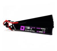 NUPROL 9.9v LiFe 1100mAh 3S Mini Tamiya [Rate 20C @ 24A] [Burst 40C @ 48A] - Nunchuck