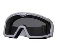 Nuprol Battle Visor Airsoft Tactical Full-Seal Eye Protection - EN166 Single Pane Anti-Fog Goggles - Grey Frame, Smoked Lens