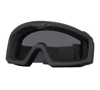 Nuprol Battle Visor Airsoft Tactical Full-Seal Eye Protection - EN166 Single Pane Anti-Fog Goggles - Black Frame, Smoked Lens