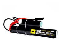 NUPROL Power 11.1v Li-Ion 3000mAh 3S Mini Tamiya Battery, Nunchuck