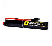 NUPROL Power 7.4v Li-Ion 3000mAh 2S Mini Tamiya Stick Battery