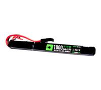 NUPROL Power - 7.4v LiPo 1000mAh 2S Mini Tamiya [Rate 20C @ 20A] [Burst 40C @ 40A] - AK Slim Stick