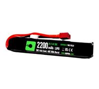 NUPROL Power - 7.4v LiPo 2200mAh 2S Deans [Rate 20C @ 44A] [Burst 40C @ 88A] - Stick