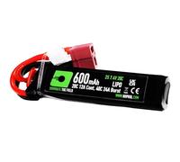 NUPROL Power - 7.4v LiPo 600mAh 2S Deans [Rate 20C @ 12A] [Burst 40C @ 24A] - PDW