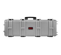 Nuprol Waterproof Hard Case - Large (109 x 39 x 15cm) with Wave Foam (Grey)