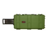 Nuprol Waterproof Hard Case - Medium (80 x 39 x 20cm) with Pluck Foam (Green)