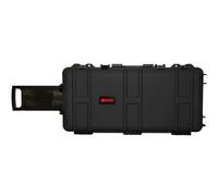 Nuprol Waterproof Hard Case - Medium (80 x 39 x 20cm) with Wave Foam (Black)