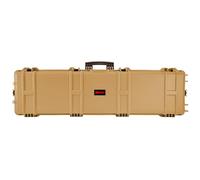 Nuprol Waterproof Hard Case - X-Large (137 x 39 x 15cm) with Pluck Foam (Tan)