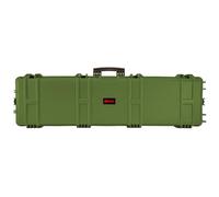 Nuprol Waterproof Hard Case - X-Large (137 x 39 x 15cm) with Wave Foam (Green)