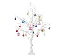 NUPTIO White Artificial Twig Tree: 105cm Tall, for Christmas Decration