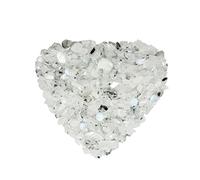 Nupuyai 0.5lb MoonStone Crystal Chip Stones, Irregular Shape Tumbled Crushed Healing Stones Quartz Rocks for Home Decor