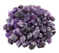 Nupuyai 1lb Natural Amethyst Raw Crystals Rough Stones for Tumbling