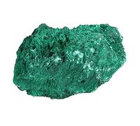 Nupuyai Natural Raw Green Malachite Crystal Cluster Druzy Geode 101-200g