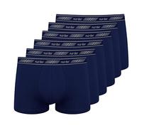 Nur Der Men's Boxer 6er Pack Cotton 3D-Flex Shorts, Marine, XL (Pack of 6)