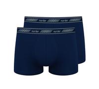 Nur Der Men's Boxer Cotton 3D Flex Pack of 2 Briefs, Navy, XL
