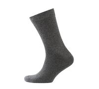 Nur Der Men's Herren Ohne Gummi Socken 3er Socks, opaque, Grau (Graumelange 346), 6-8 (Pack of 3)