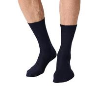 nur der Men's 3er Pack Gummi Socken mit Komfortbund Ohne Einschneiden aus Weicher Baumwolle Socks, opaque, Maritime, 43-46 (Pack of 3)