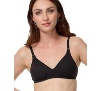 Nur Die Women's Baumwoll Bh Bra, Black (Black 094), 36B