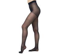 Nur Die Fit in Form 40 Denier Strong Support Semi Opaque Fine Tights Silky Matte Look Relieves Legs Comfort Waistband Women, navy, L