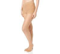 Nur Die Goodbye Running Mesh 20 Denier Tights Prevent Running Mesh Transparent Fine Tights Matte Look Women, Powder, S