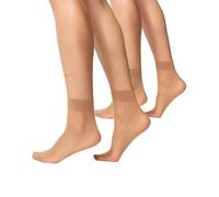 Nur Die Women's 621702 Socks, 20 DEN, Brown (Amber 230), One Size