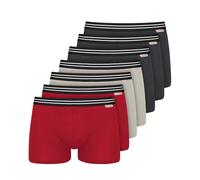 Nur Die Men's Boxer Shorts, Black/Grey/Red, M