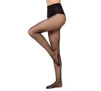 Nur Die Seidenfein In Shape 15 Denier Shaping Tights Transparent Light Shaping Tummy Control Effect, black, L