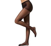 Nur Die Women's Seidenfeint Tights XL, 15 denier, Black (Black 94)