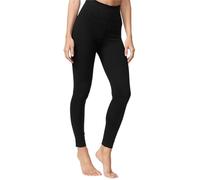Nur Die Shaping Leggings Shapes Tummy, Legs & Butt Opaque Figure-Shaping Comfortable Waistband Women, Black, S