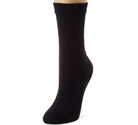 Nur Die Women's 487805/Damen Ohne Gummi Socken 3er Calf Socks, Blue (maritim 190), 6 - 9