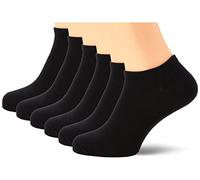 Nur Die Women's Da. Sneaker Bw 6er Socks, Schwarz, 39-42 (Pack of 6)