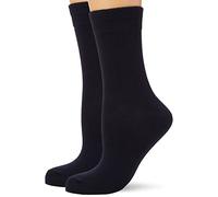 Nur Die Women's Damen Classic Baumwolle Doppelpack Socks, Maritime, 42 Regular (Pack of 2)